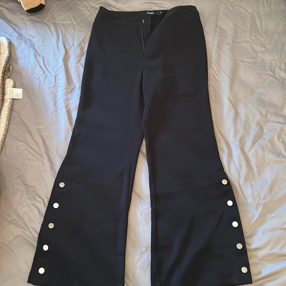 Black trousers from pomelo fashion. Size M, kindda like disco pants
